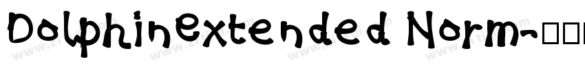 DolphinExtended Norm字体转换